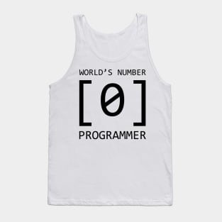 World number 0 Programmer Tank Top